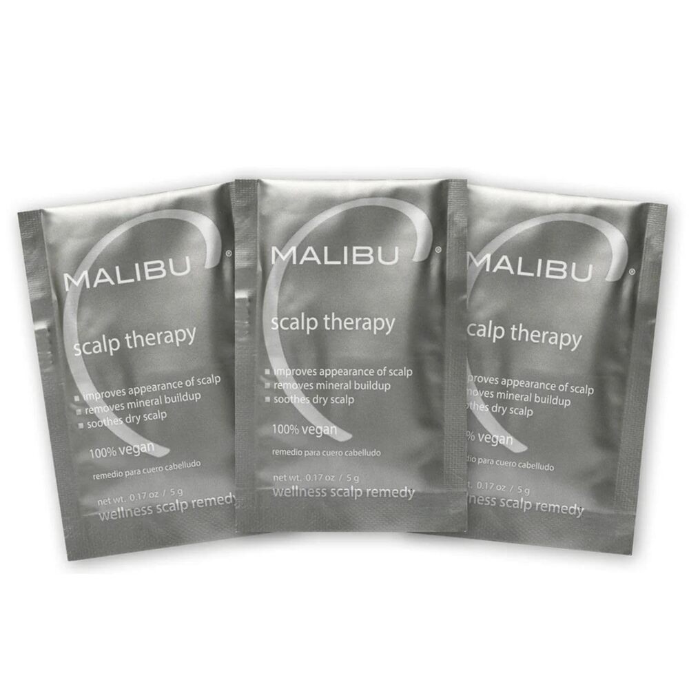 Malibu C Scalp Therapy Wellness Remedy Dry Scalp Treatment 3 Pack